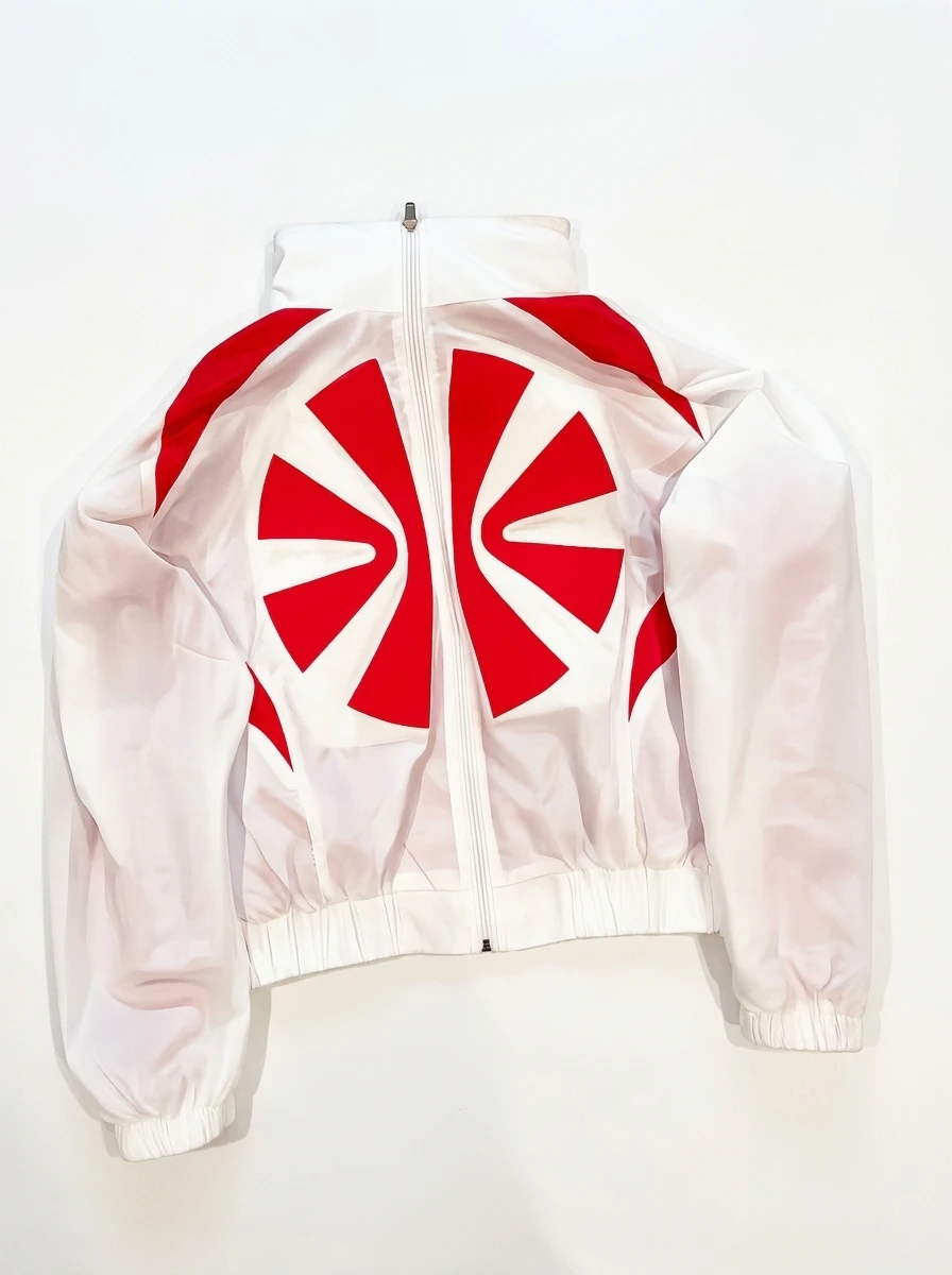 Red & White Trax Jacket